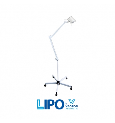 HYRIDIA 7 LEDS LIGHT with metal spring arm - trolley